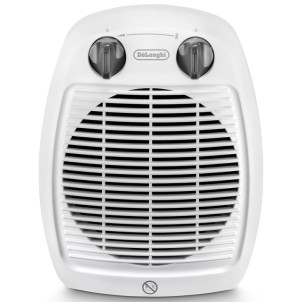 DeLonghi HVA3220 Bianco Termoventilatore da Tavolo 2000W 2 Livelli IP21 Ventilazione