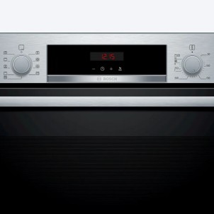 Bosch HBA573BS1 Forno Incasso Multifunzione 5 Tipi di Cottura HotAir 3D Pirolitico Serie4