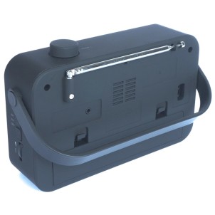 Aiwa R-190RD Red Radio FM AM Portatile Altoparlante 8cm Uscita Cuffia Corrente e Batterie