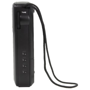 Aiwa RS-33 Black Radio FM AM Tascabile Altoparlante Auricolari Batterie 2x AA