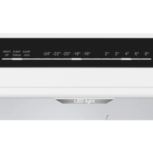 Bosch KGN392LCF Inox Look Frigorifero Combinato 203x60 NoFrost VitaFresh 0°C Inverter ManiglieIntegrate Serie4