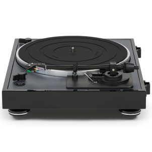 Thorens TD 102 A Black HighGloss Giradischi Automatico a Cinghia 33/45giri PrePhono AudioTechnica AT-VM95E