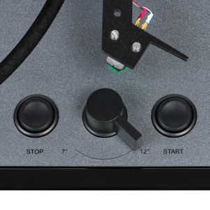 Thorens TD 102 A Black HighGloss Giradischi Automatico a Cinghia 33/45giri PrePhono AudioTechnica AT-VM95E