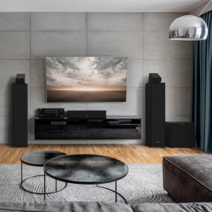 Klipsch R-30C Black Cassa Centrale 100W 2vie TwTromba2,5 4xW8,9 2xTractrixPort