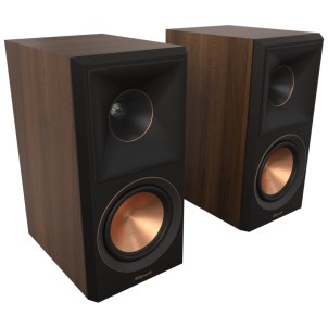 Klipsch RP-500M II Walnut Coppia Casse Scaffale 75W 2vie TwTromba2,5 W13,3 TractrixPort