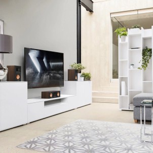 Klipsch RP-500M II Walnut Coppia Casse Scaffale 75W 2vie TwTromba2,5 W13,3 TractrixPort