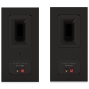 Klipsch RP-500M II Walnut Coppia Casse Scaffale 75W 2vie TwTromba2,5 W13,3 TractrixPort