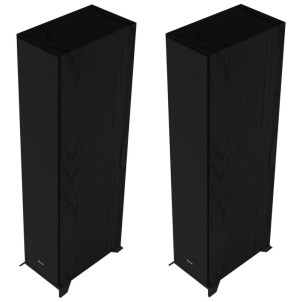 Klipsch R-600F Black Coppia Casse Pavimento 100W 2vie TwTromba2,5 2xW16,5 TractrixPort