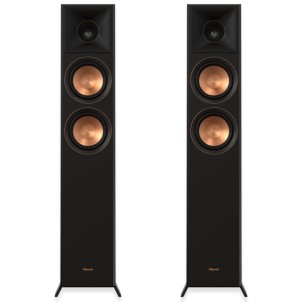 Klipsch RP-5000F II Ebony Black Coppia Casse Pavimento 100W 2vie TwTromba2,5 2xW13,3 2xTractrixPort
