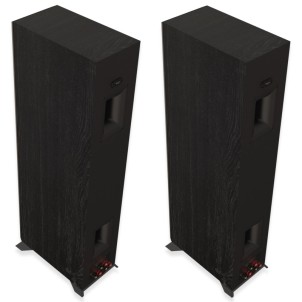 Klipsch RP-5000F II Ebony Black Coppia Casse Pavimento 100W 2vie TwTromba2,5 2xW13,3 2xTractrixPort