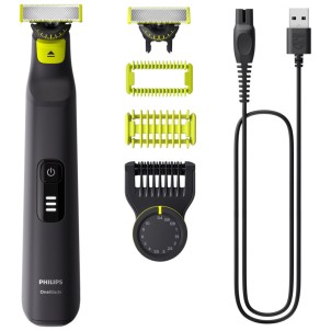Philips QP6542/15 RegolaBarba e Corpo OneBlade PRO 360 Rade Rifinisce Regola 0.4-10mm 14step R1h/A90m