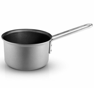 Eva Solo Casseruola 1,8L 16cm Grey Line Grey Line Ceramica Slip-Let Antiaderente Funziona su Gas Elettrico Induzione Forno