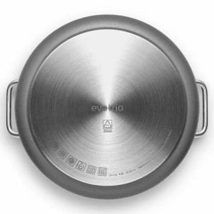 Eva Solo Pentola 4,8L 20cm Grey Line Ceramica Slip-Let Antiaderente Funziona su Gas Elettrico Induzione Forno