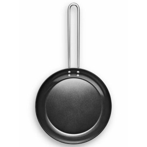 Eva Solo Padella 24cm Grey Line Ceramica Slip-Let Antiaderente Funziona su Gas Elettrico Induzione Forno