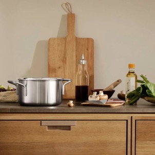 Eva Solo Pentola 3,6L 20cm Multi Pot Inox Funziona su Gas Elettrico Induzione Forno