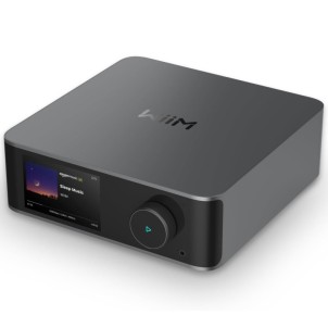WiiM Ultra Space Grey Network Audio Streamer Hi-Res DAC Sabre ESS9038 Chromecast Spotify Tidal Bluetooth Touchscreen 3,5"