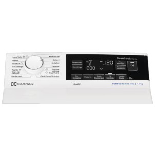 Electrolux EW7T337A Lavatrice Carica dall'Alto 7Kg 1250giri Display LED Touch VaporePro Serie700