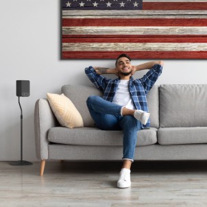 Klipsch Flexus Surr 100 Coppia Casse Surround Wireless 50W per Soundbar Flexus Core 200 e Flexus Core 100