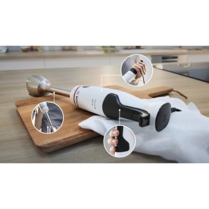 Bosch MSM4W410 Minipimer 800W QuattroBlade AntiSplash Bicchiere Graduato