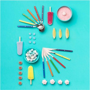 Bugatti Allegra Cucchiaino per caffè e tè Rosso Opaco Pezzo Singolo