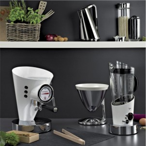 Bugatti Uma Acciaio Pesa Alimenti Max 3Kg Coppa di Pesatura Removibile Timer Display