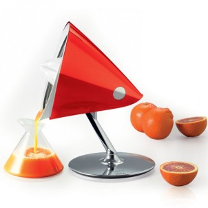 Bugatti Vita Rosso SpremiAgrumi 0,6L Cono Grande e Piccolo Inclinabile 60°