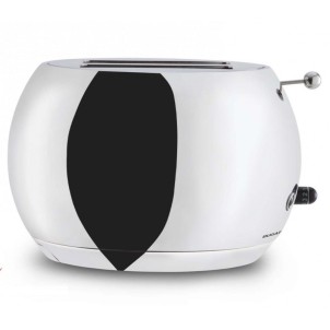 Bugatti Romeo Acciaio Inox Lucido Tostapane Espulsione Automatica Cassetto Briciole Designer Andreas Seegatz