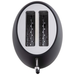 Bugatti Romeo Nero Opaco Tostapane Espulsione Automatica Cassetto Briciole Designer Andreas Seegatz