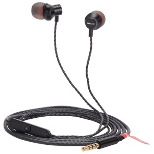 Aiwa ESTM-50 Black Auricolari con Microfono e Comando