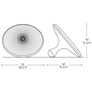 ALT LuciAlternative Shandy T Lampada Tavolo Terra Faro