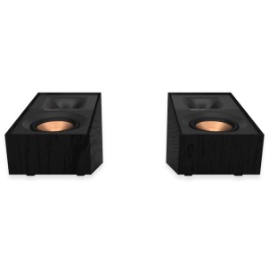 Klipsch R-40SA Black Coppia Casse Dolby Atmos o Surround 50W 2vie TwTromba2,5 W10