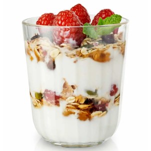 Eva Solo Bicchieri 6pz 25cl Vetro Temperato Resiste al Caldo e al Freddo