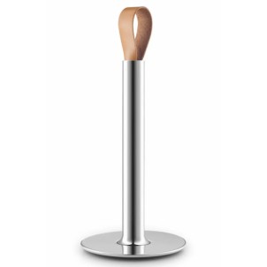 Eva Solo Portarotolo da Cucina Inox Cinturino in Pelle Tools Design