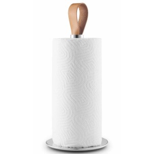 Eva Solo Portarotolo da Cucina Inox Cinturino in Pelle Tools Design