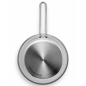 Eva Solo Padella 28cm Stainless Steel Inox Riciclato 90% Antiaderente Ceramica x Gas Elettrico Induzione Forno