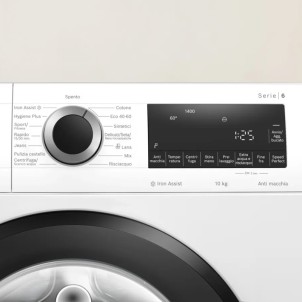 Bosch WGG254Z0II Lavatrice 60cm 10Kg 1400giri Wave IronAssist EcoSilence AntiMacchie:4 Serie6