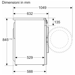 Bosch WGG254Z0II Lavatrice 60cm 10Kg 1400giri Wave IronAssist EcoSilence AntiMacchie:4 Serie6