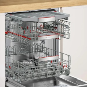 Bosch SMD8TCX04E Lavastoviglie Incasso 14Cop 3°CestVDPro 42dB OpenAssist EfficientDry Zeolite EmotionLight Time Serie8 TopSelect