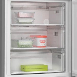 Bosch KGN49OCAF Acciao Antracite Frigorifero Combinato 203x70 NoFrost VitaFresh 0°C Inverter Serie4 TopSelection