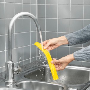 Karcher WV 6 Plus Aspira Gocce Lavavetri Bocchetta 28 cm Autonomia 100 min Flacone Spray Panno Microfibra