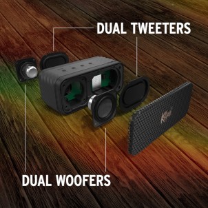 Klipsch Nashville Diffusore Amplificato Bluetooth Audio360° Ricaricabile Autonomia24h IP67