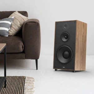 Indiana Line Utah 5 Wood Coppia Casse Pavimento 160W 3vie T2,6 M15 W27 DualBassReflex