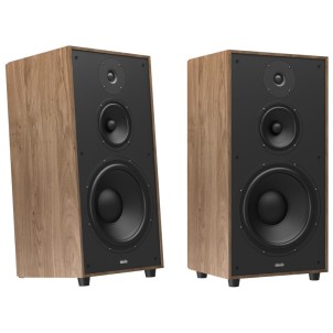 Indiana Line Utah 5 Wood Coppia Casse Pavimento 160W 3vie T2,6 M15 W27 DualBassReflex