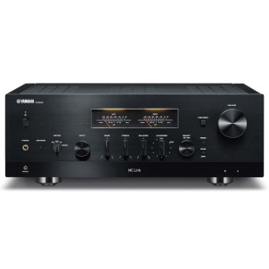 Yamaha R-N2000A Black-Piano SintoAmplificatore Network MusicCast Wi-Fi DAB 190Wx2 Vu-Meter HDMI-ARC