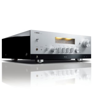 Yamaha R-N2000A Silver-Piano SintoAmplificatore Network MusicCast Wi-Fi DAB 190Wx2 Vu-Meter HDMI-ARC