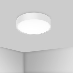 Century BCL-1730BI Blanca Luxe White 30cm Plafoniera Led 17W 1600lm 3000K-4000K-6500K