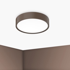 Century BCL-1730CO Blanca Luxe Corten 30cm Plafoniera Led 17W 1600lm 3000K-4000K-6500K