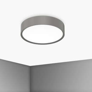 Century BCL-1730GR Blanca Luxe Grey 30cm Plafoniera Led 17W 1600lm 3000K-4000K-6500K