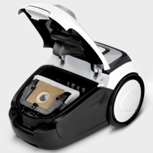 Karcher VC 2 White Aspirapolvere Traino con Sacco 700W Filtro Hepa