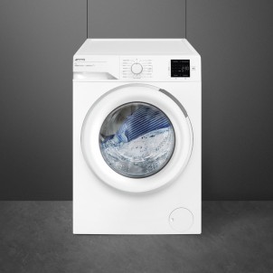 Smeg WM84SEA Lavatrice 60cm 8Kg 1400giri Vapore Rapido14min CaricoVariabile MotoreInverter